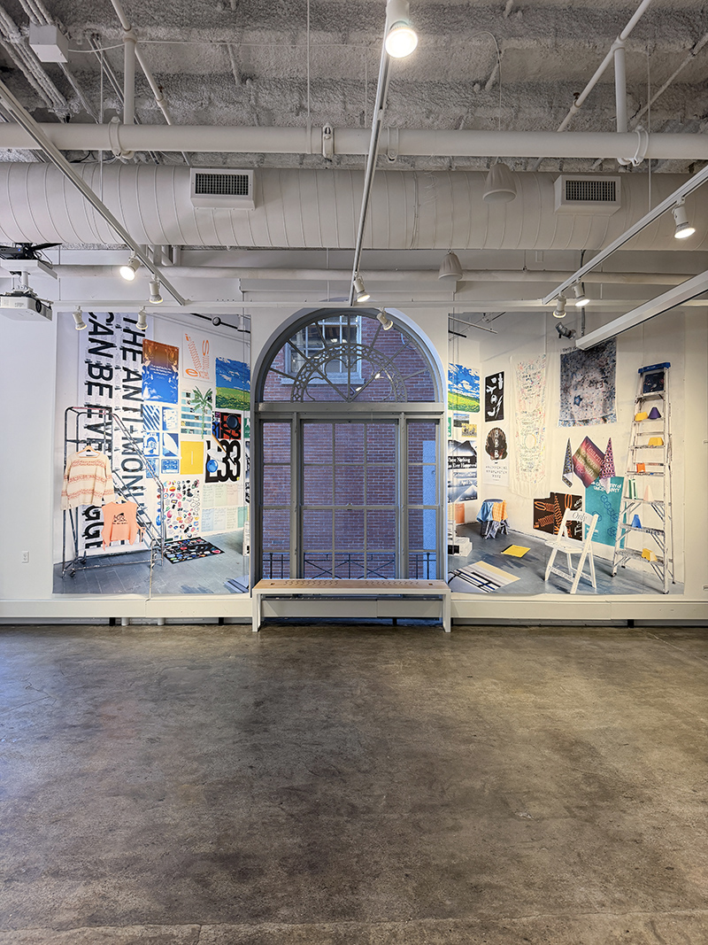 image of gallery show Elsewhere at RISD GD